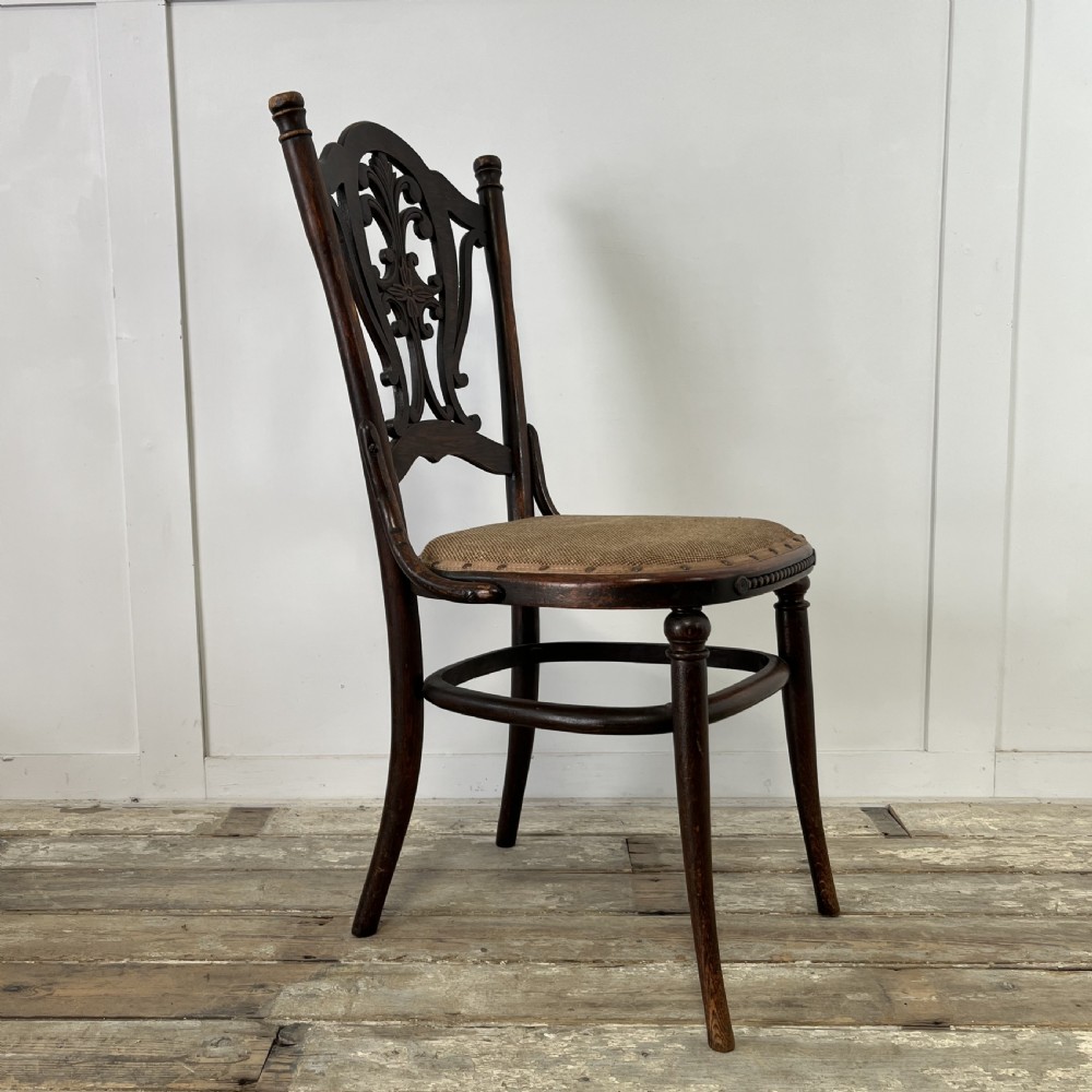 Set of 6 Early 20th C. Bentwood Dining Chairs View XII
