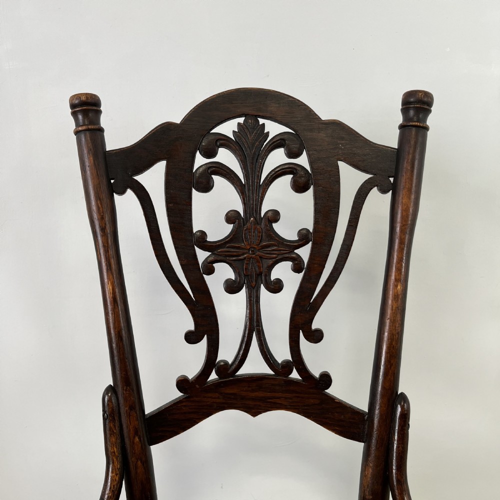 Set of 6 Early 20th C. Bentwood Dining Chairs View XIII