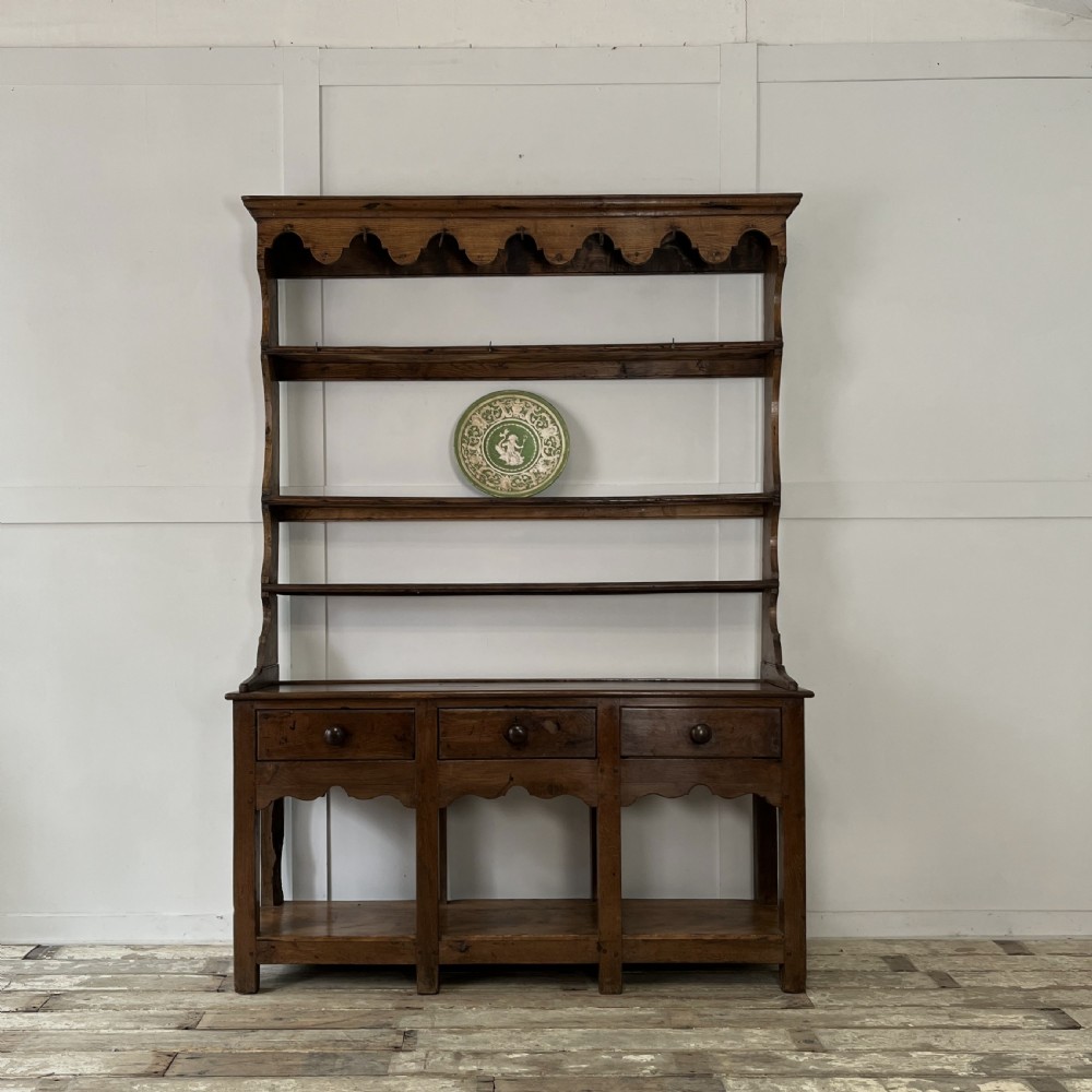 18th C. Welsh Carmarthenshire Oak Dresser