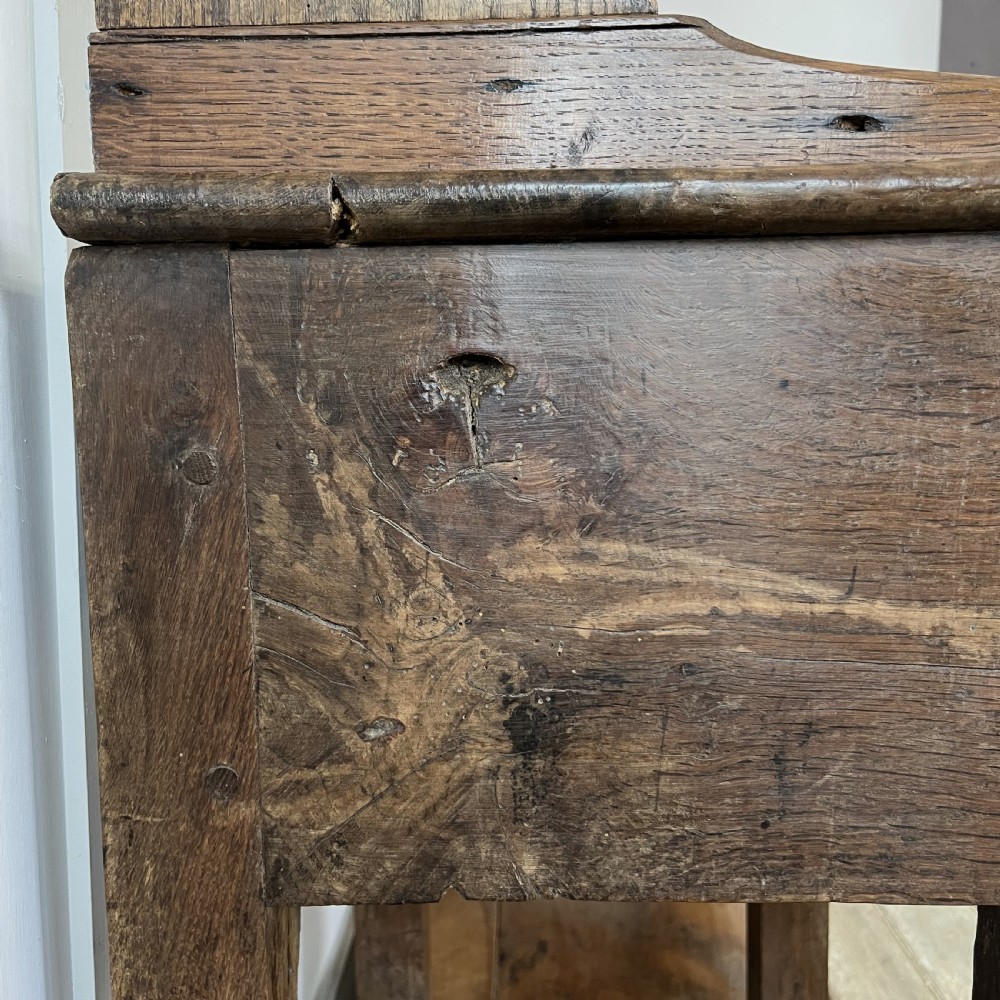 18th C. Welsh Carmarthenshire Oak Dresser View XIX