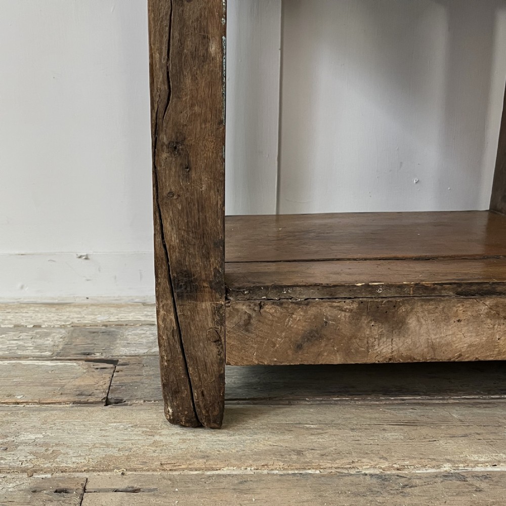 18th C. Welsh Carmarthenshire Oak Dresser View XXVIII