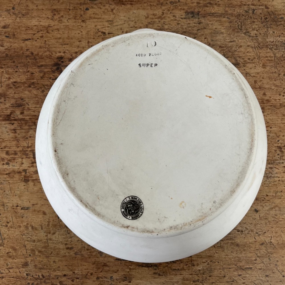 Large Victorian Ceramic Pestle & Mortar View V
