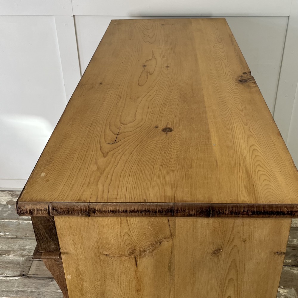 Victorian Pine and Mahogany Chest of Drawers View XVI