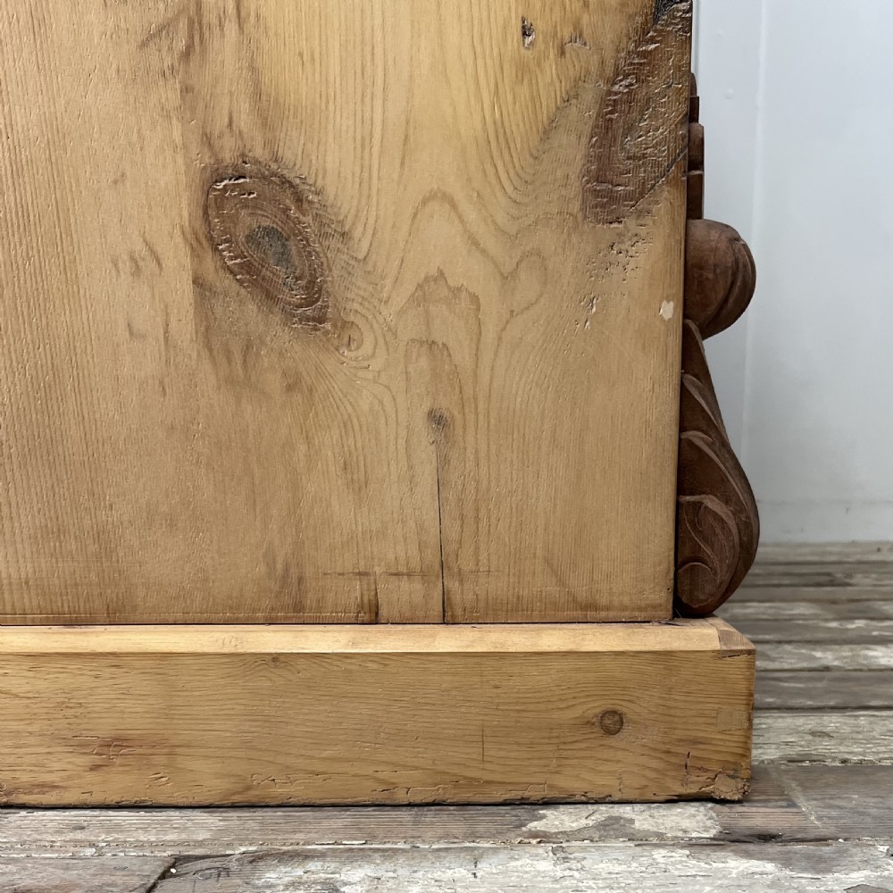 Victorian Pine and Mahogany Chest of Drawers View XXI