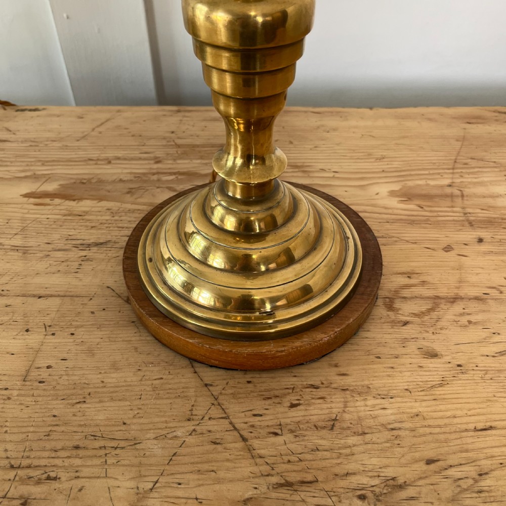 Pair of Brass Telescopic Table Lamps View III