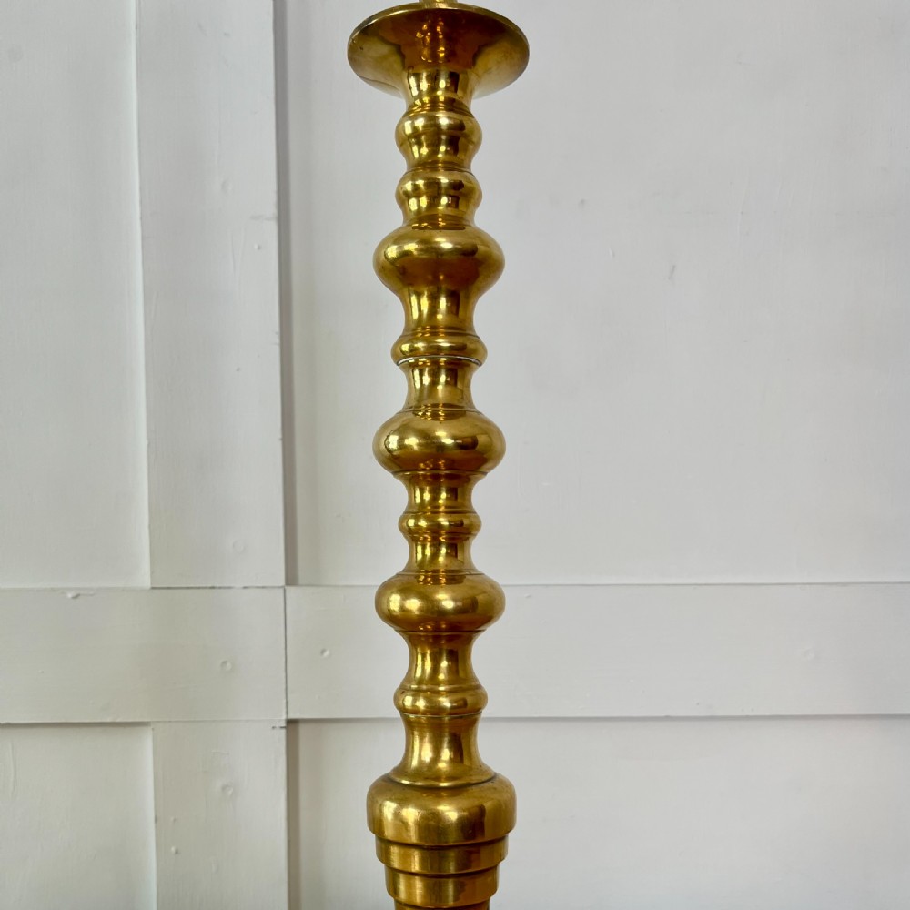 Pair of Brass Telescopic Table Lamps View IV