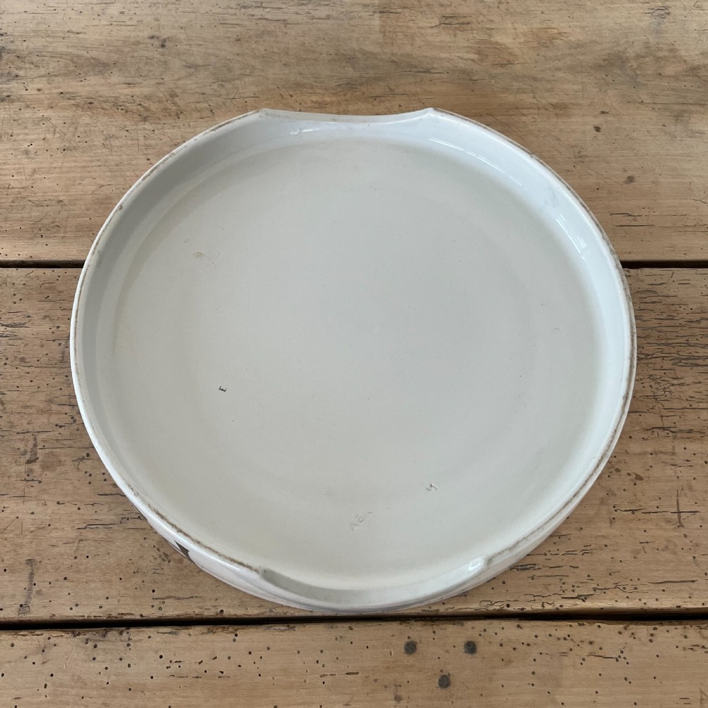 Large Original Creamware PURE BUTTER Slab View X