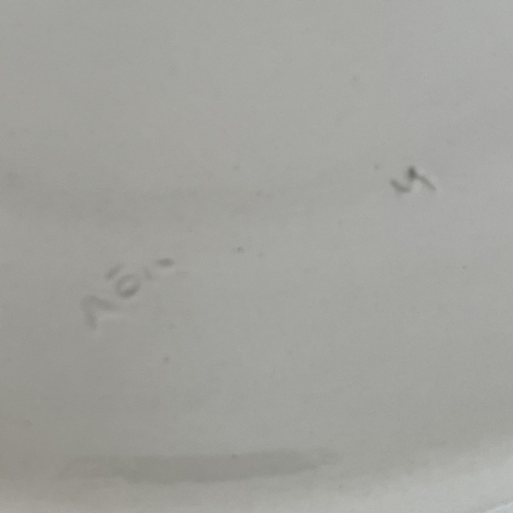 Large Original Creamware PURE BUTTER Slab View XII