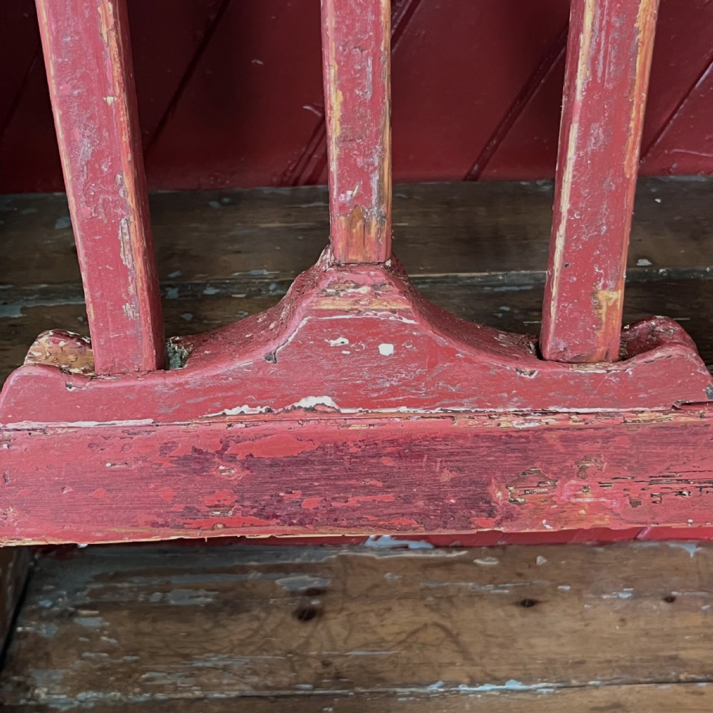 Mid 19th C. Irish Pine Chicken Coop Dresser View IX