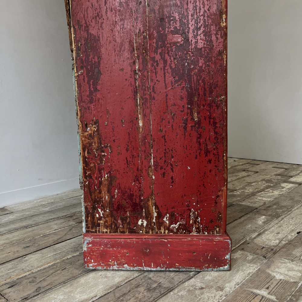 Mid 19th C. Irish Pine Chicken Coop Dresser View XXIII