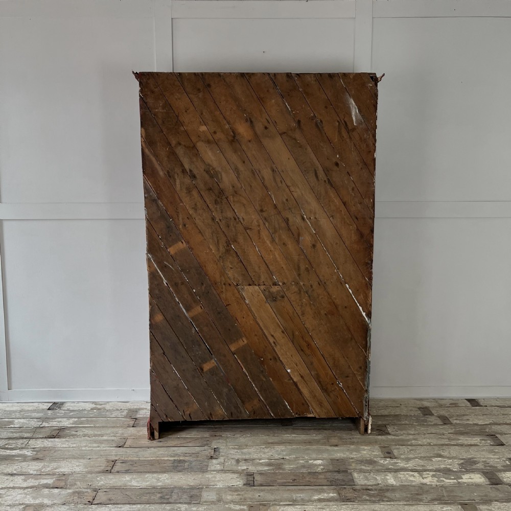 Mid 19th C. Irish Pine Chicken Coop Dresser View XXIV