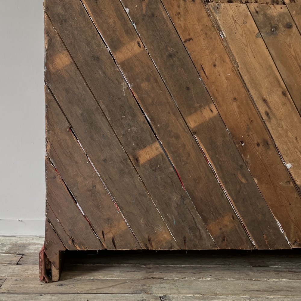 Mid 19th C. Irish Pine Chicken Coop Dresser View XXV