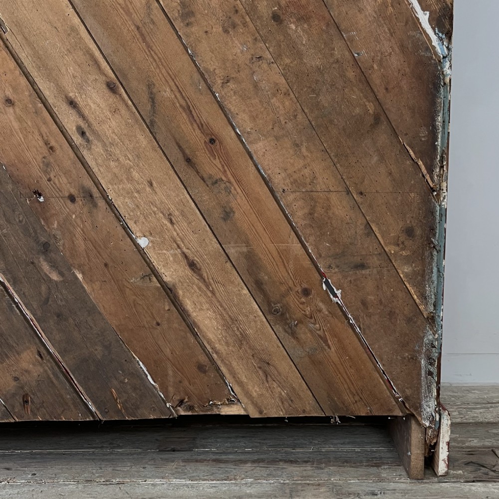 Mid 19th C. Irish Pine Chicken Coop Dresser View XXVI