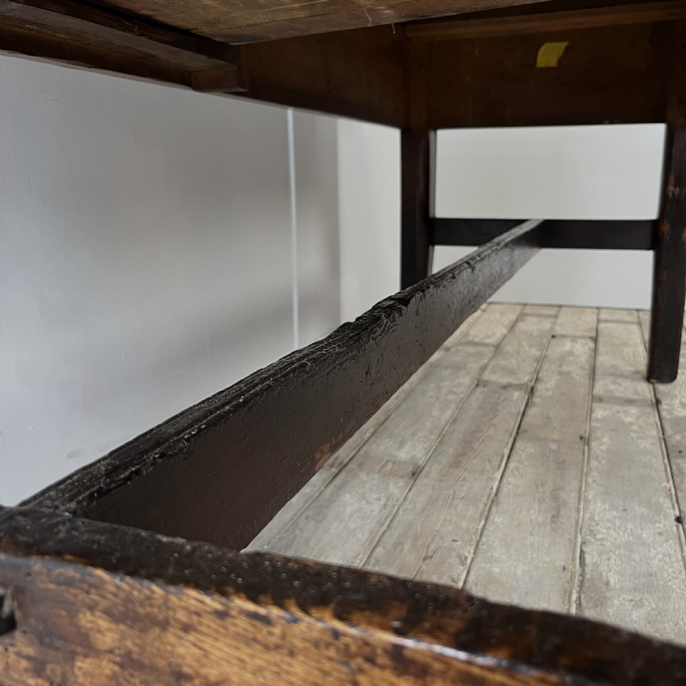 Early 19th C. Welsh Kitchen Prep Table View VIII
