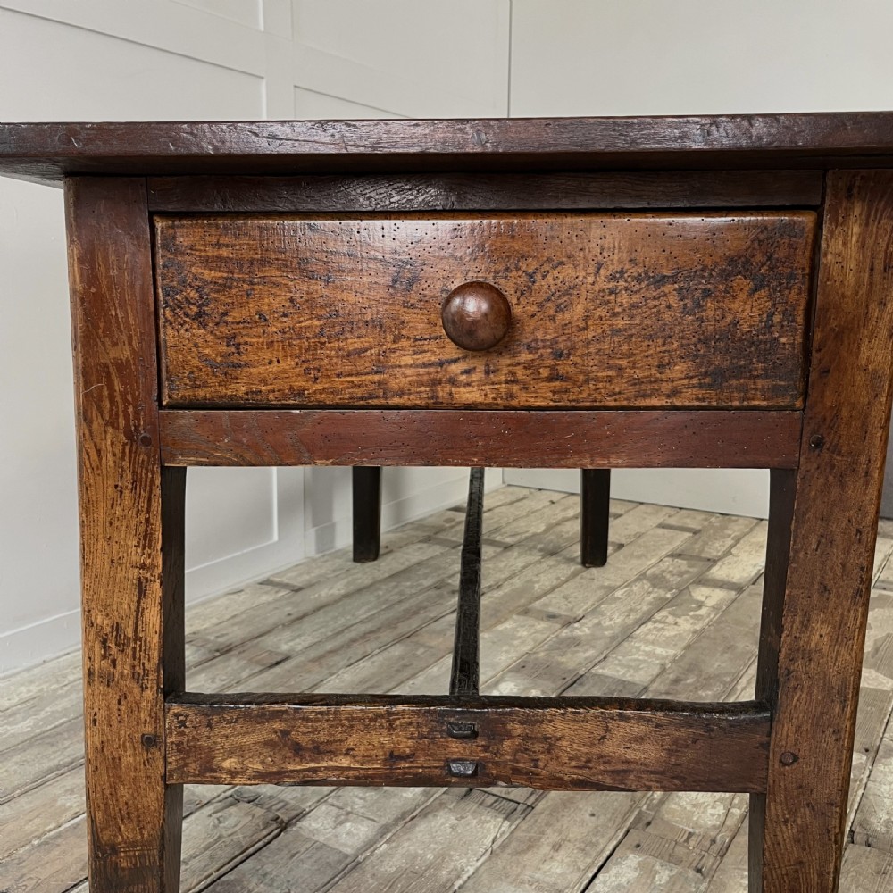 Early 19th C. Welsh Kitchen Prep Table View XIV