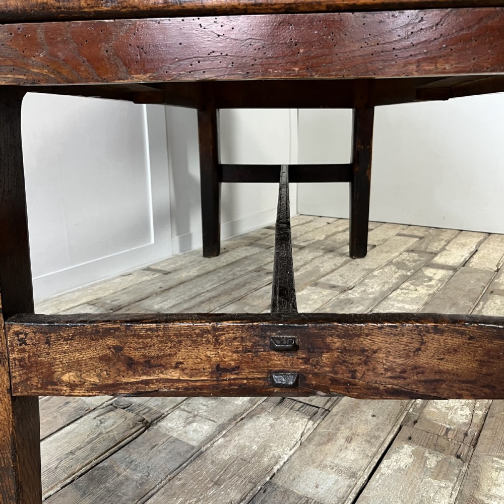 Early 19th C. Welsh Kitchen Prep Table View XV