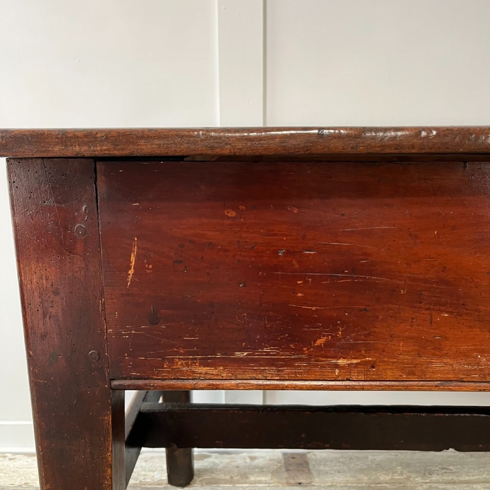 Early 19th C. Welsh Kitchen Prep Table View XVII