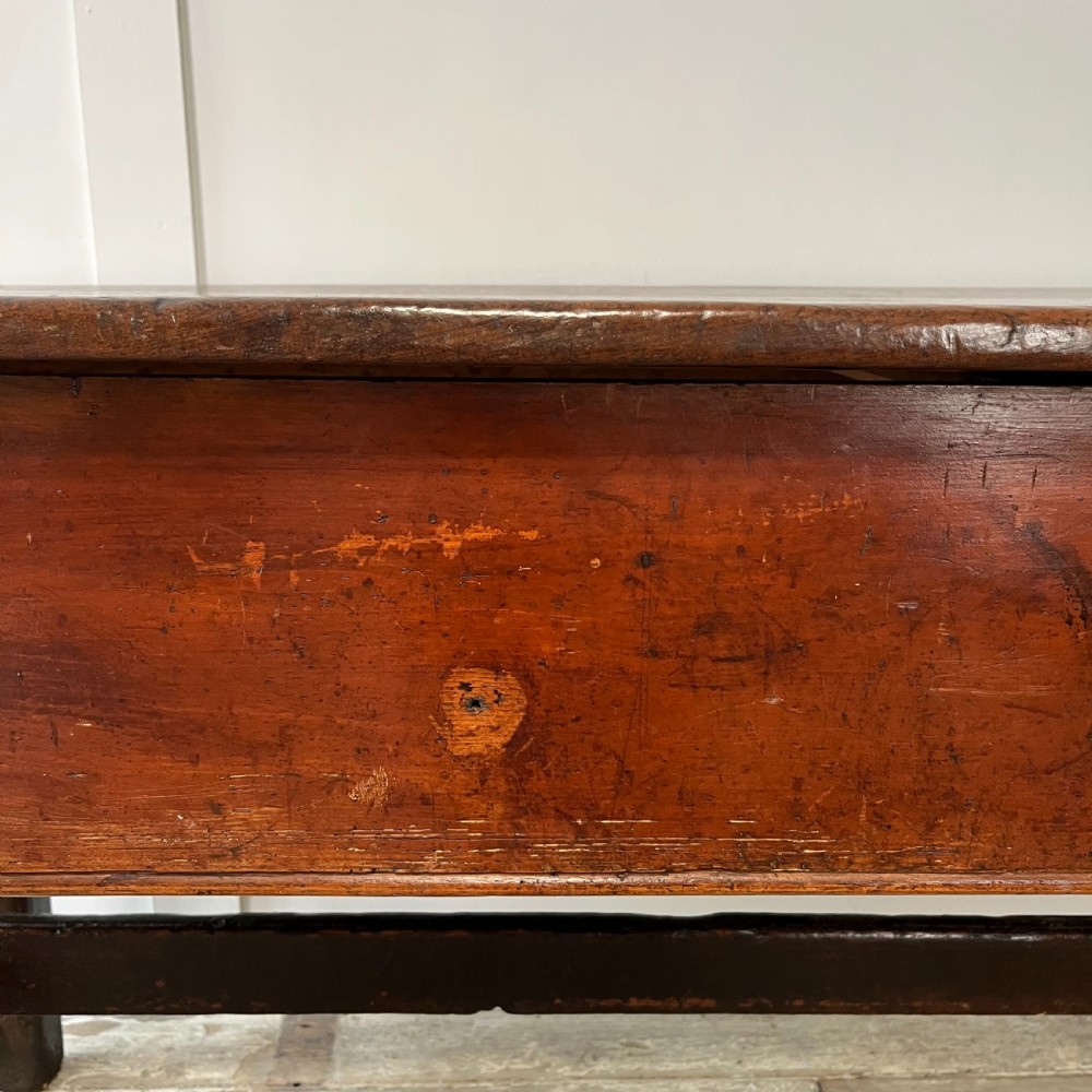 Early 19th C. Welsh Kitchen Prep Table View XVIII