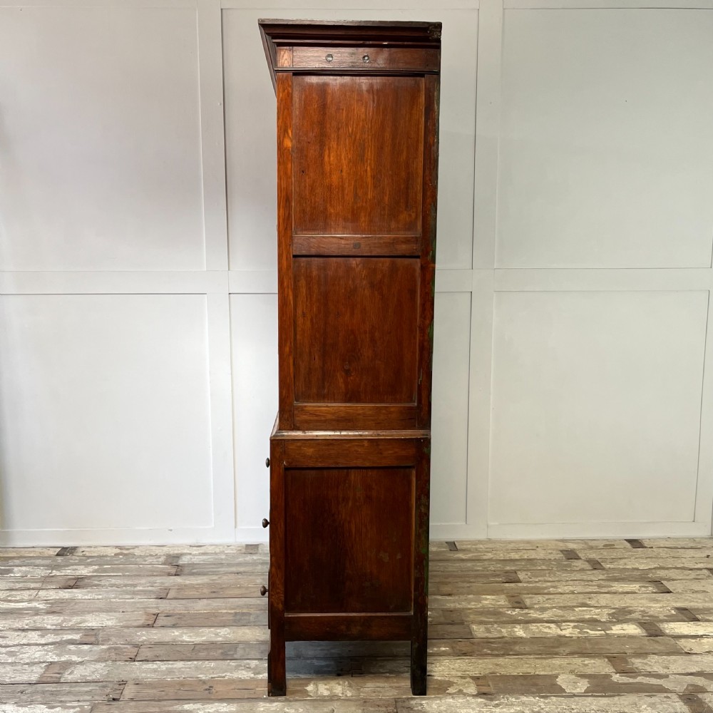 19th C. Oak Hallrobe View XII