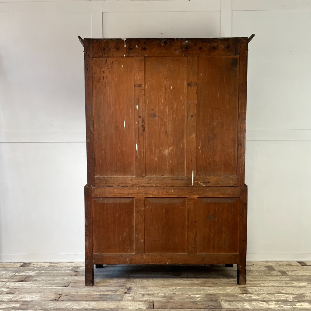 19th C. Oak Hallrobe View XVI