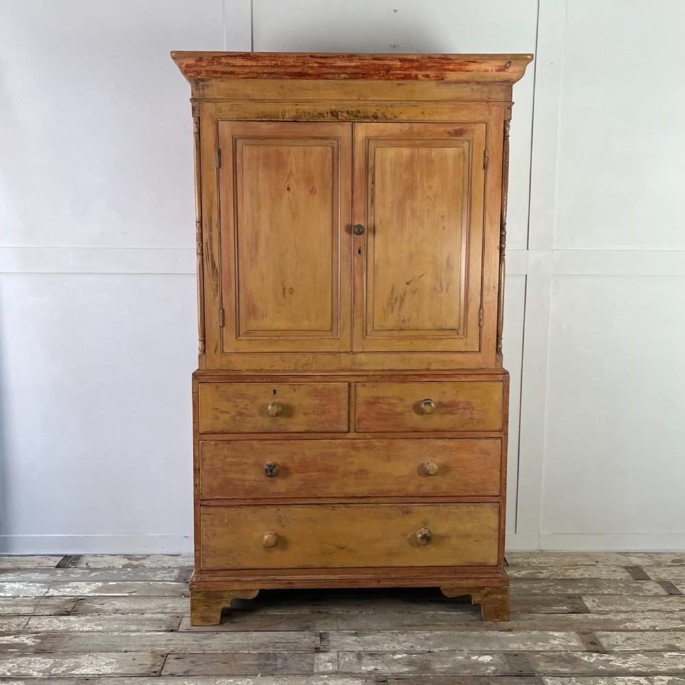 Victorian Pine Housekeepers Cupboard