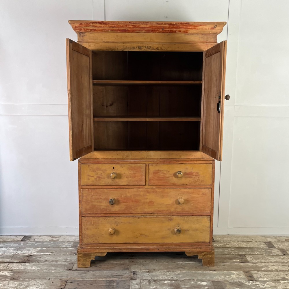 Victorian Pine Housekeepers Cupboard View II