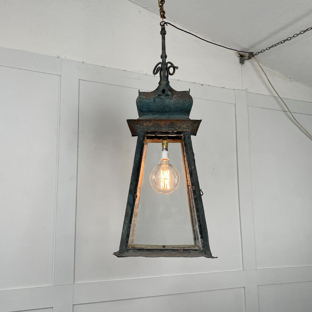 Victorian Copper Lantern