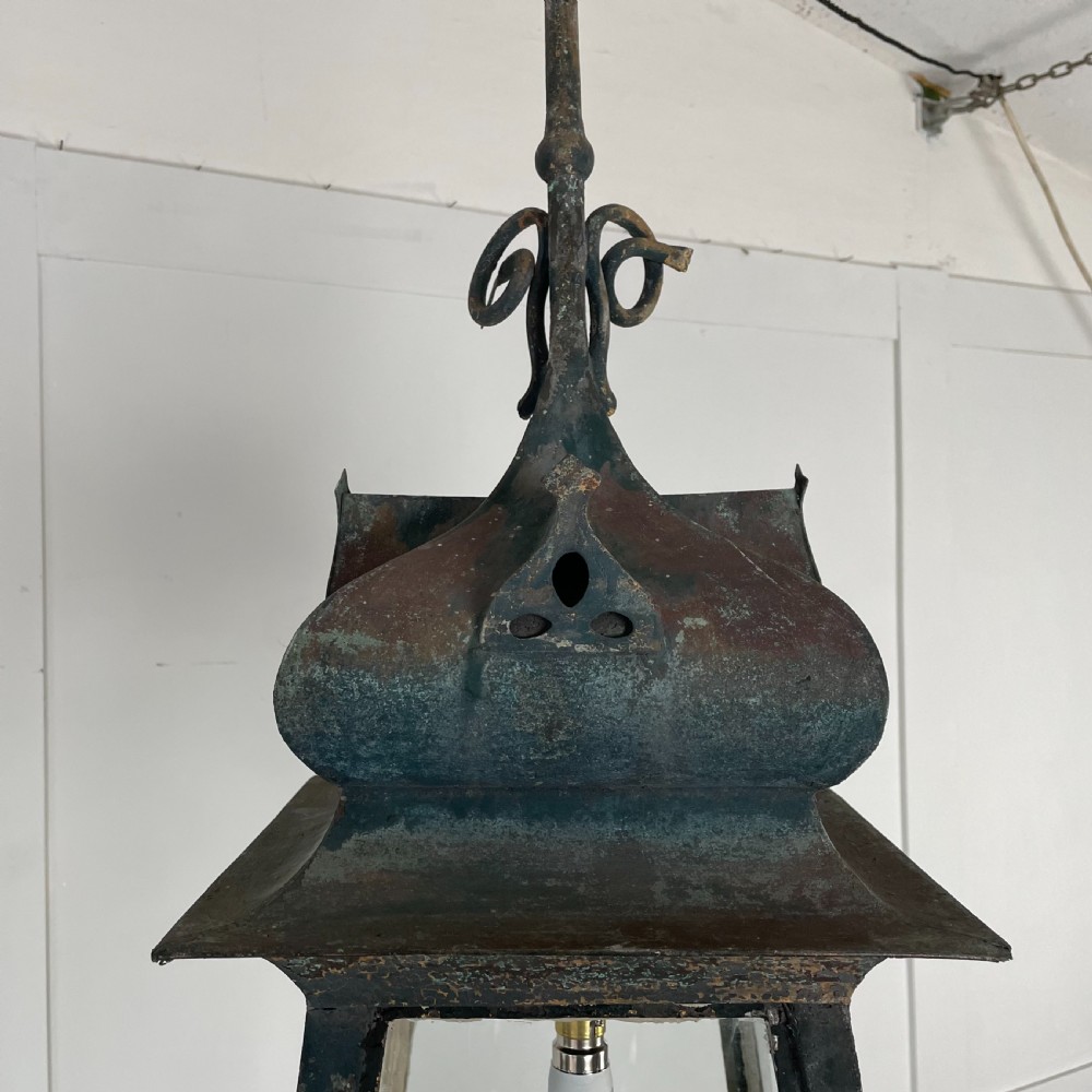 Victorian Copper Lantern View IV