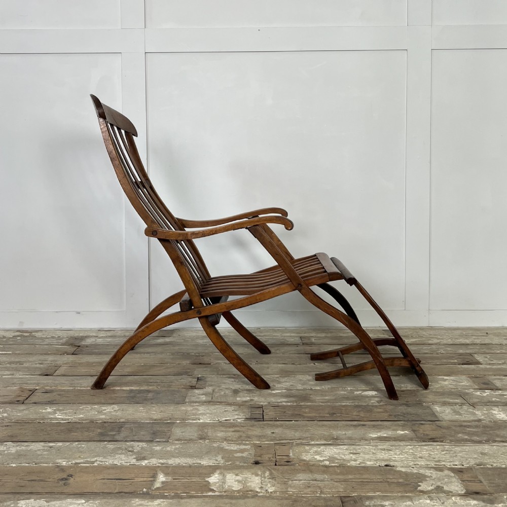 Edwardian Steamer Deck Chair View VIII