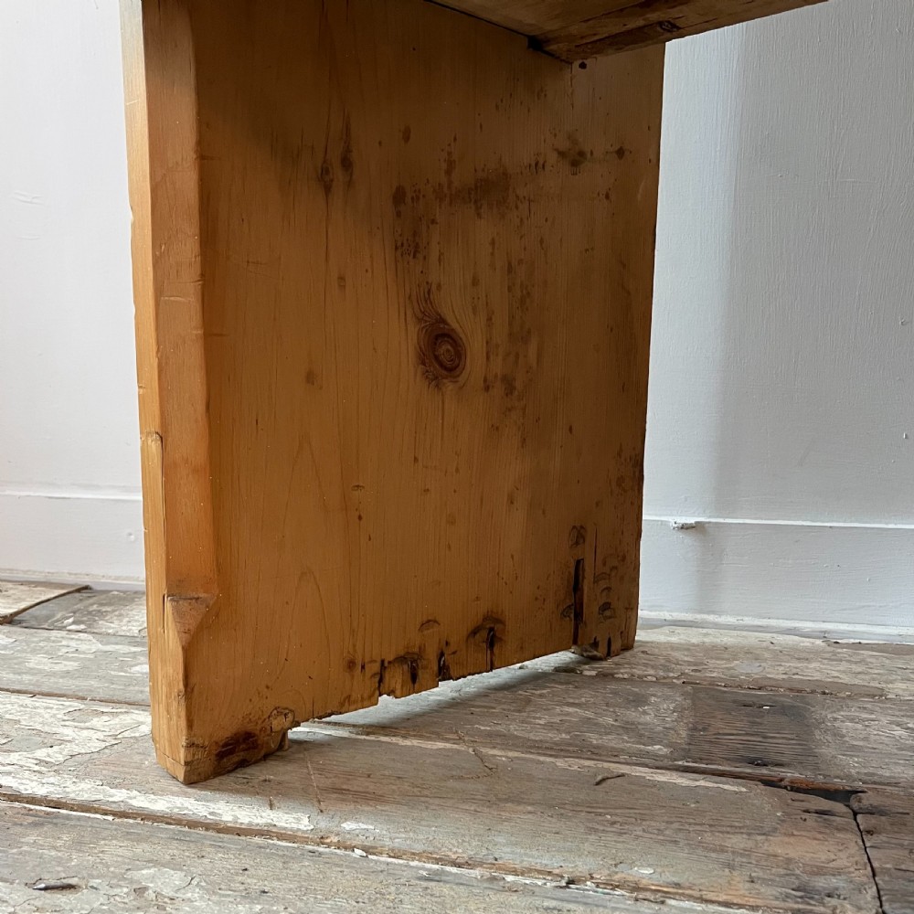 Victorian Pine Church Pew View VI