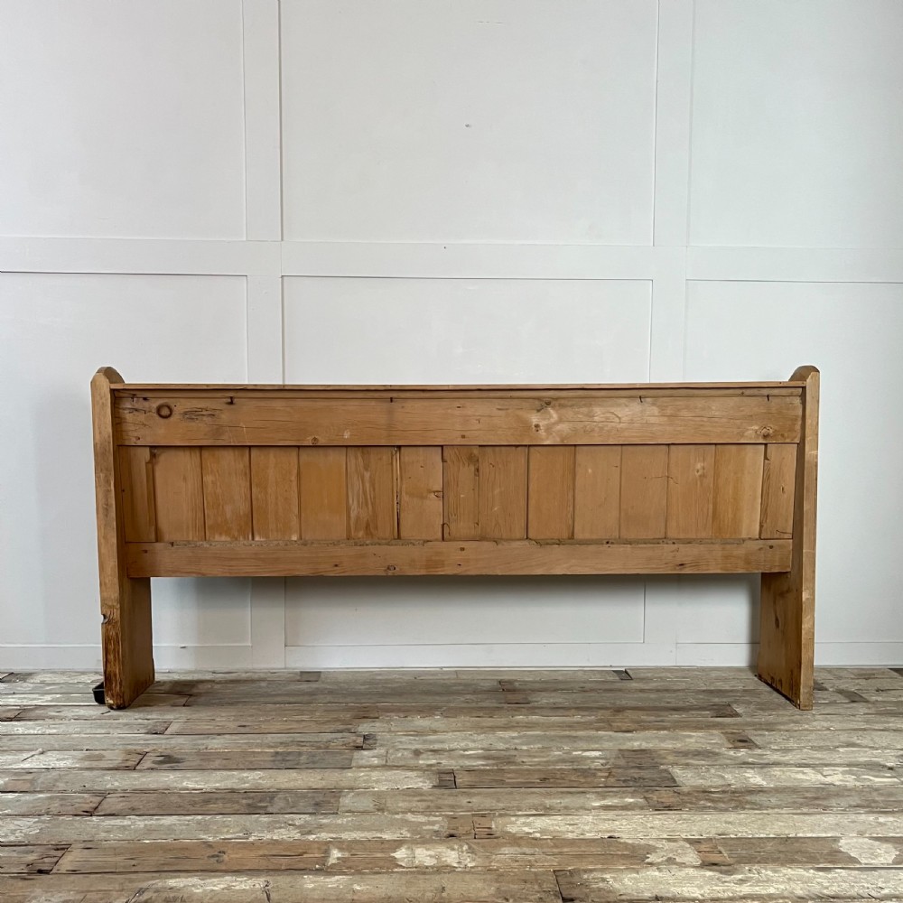 Victorian Pine Church Pew View X