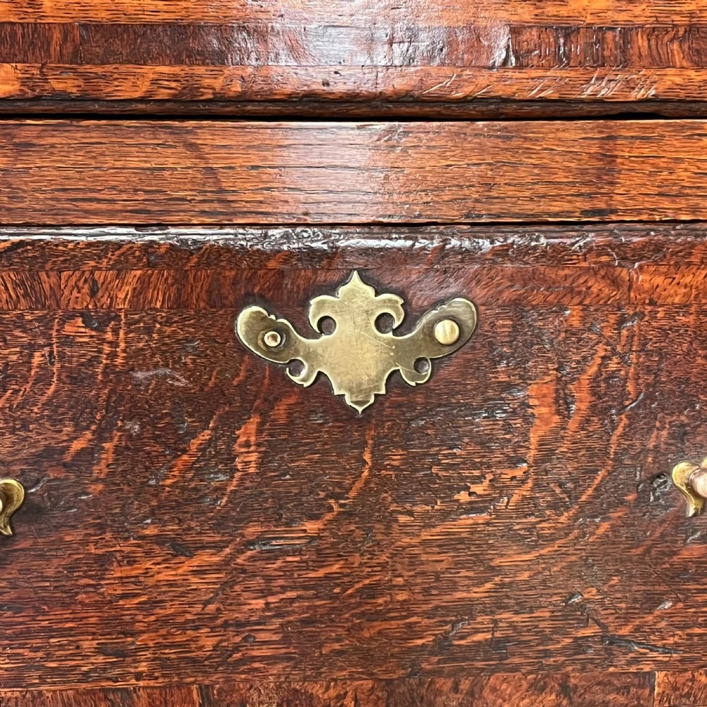 18th C. Oak Nine Drawer Dresser Base View XI