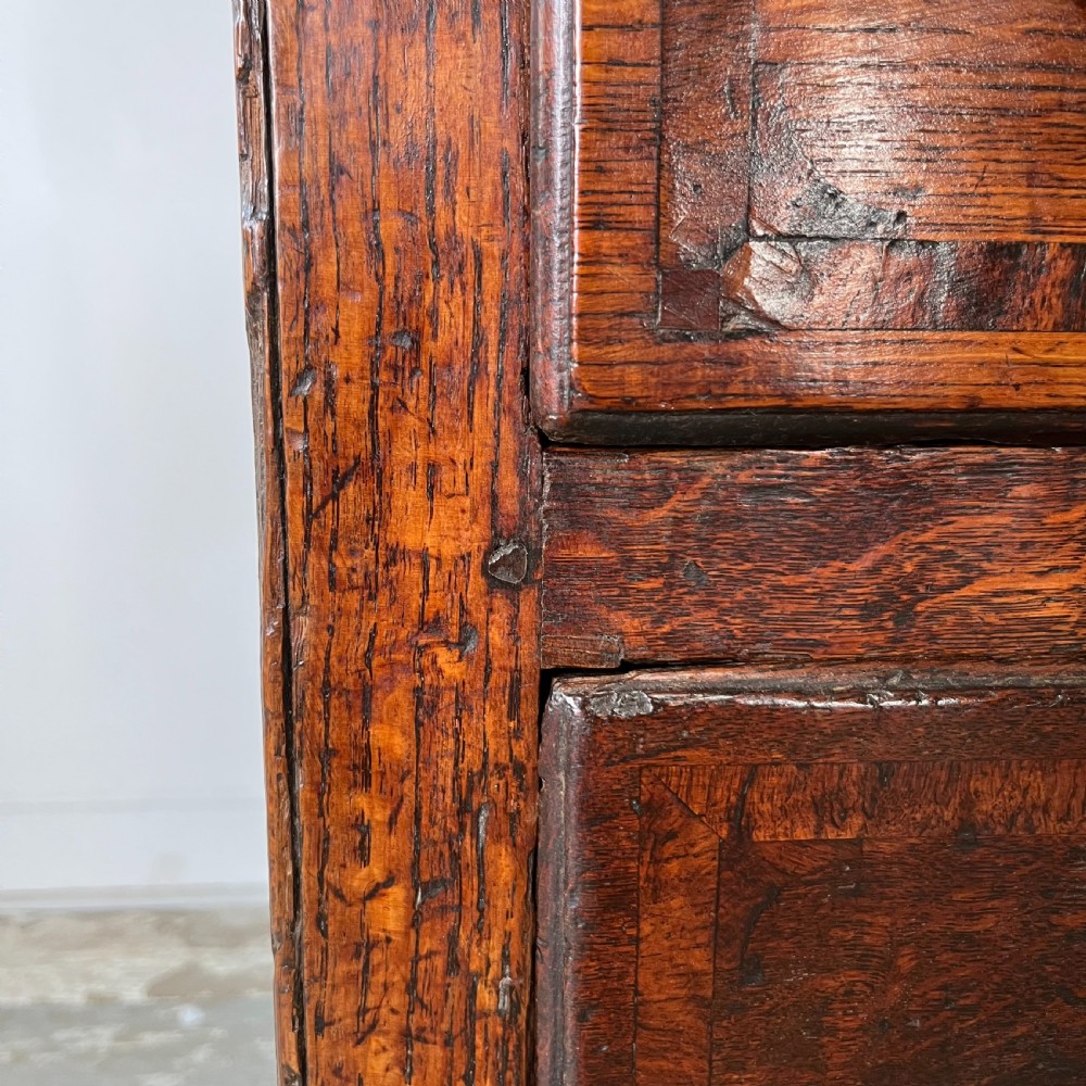 18th C. Oak Nine Drawer Dresser Base View XVII