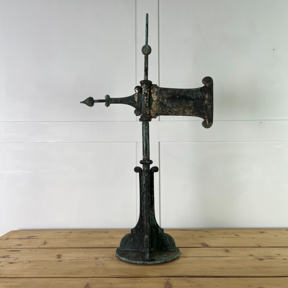 Art Deco Copper and Bronze Weathervane