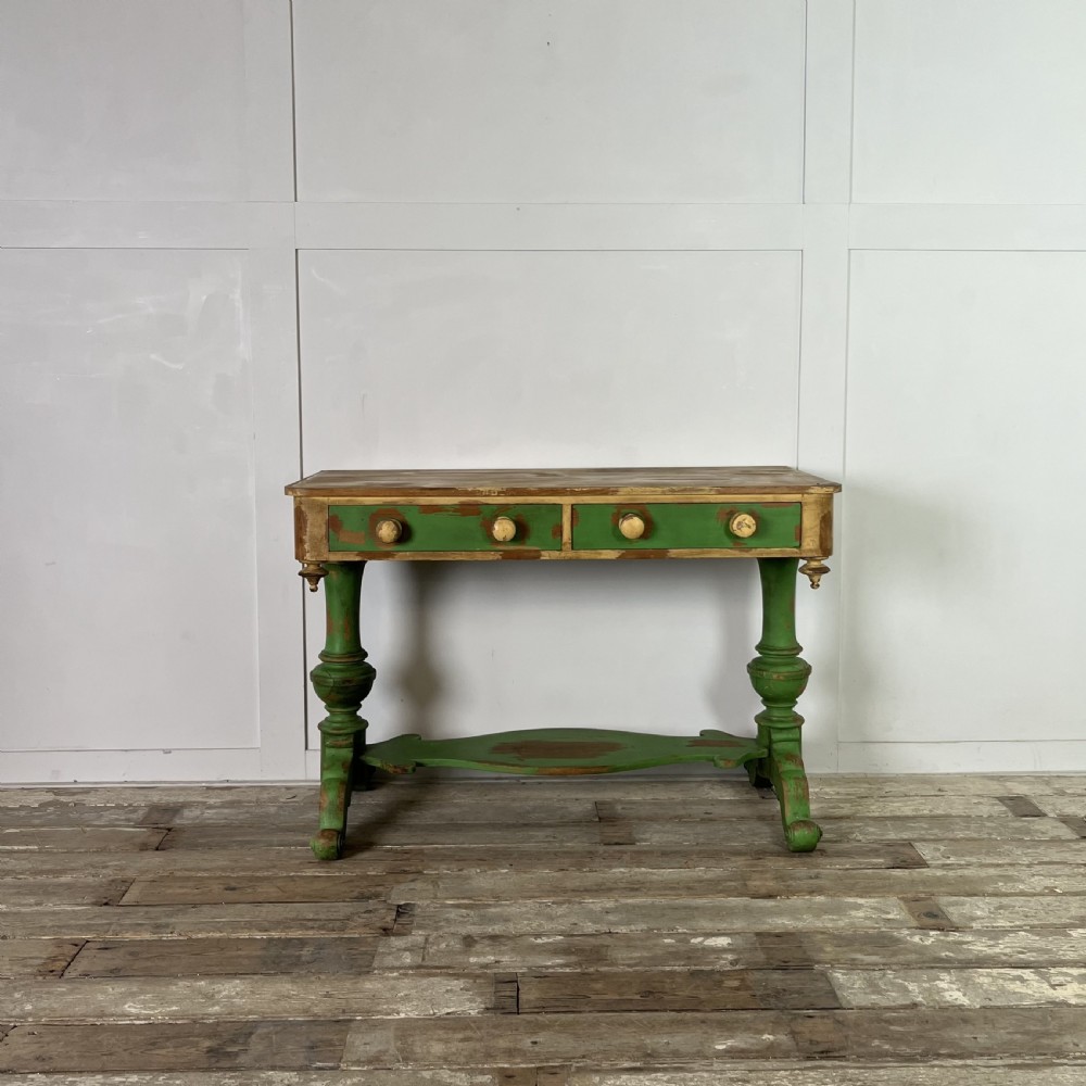 19th C. Pine Painted Washstand View II