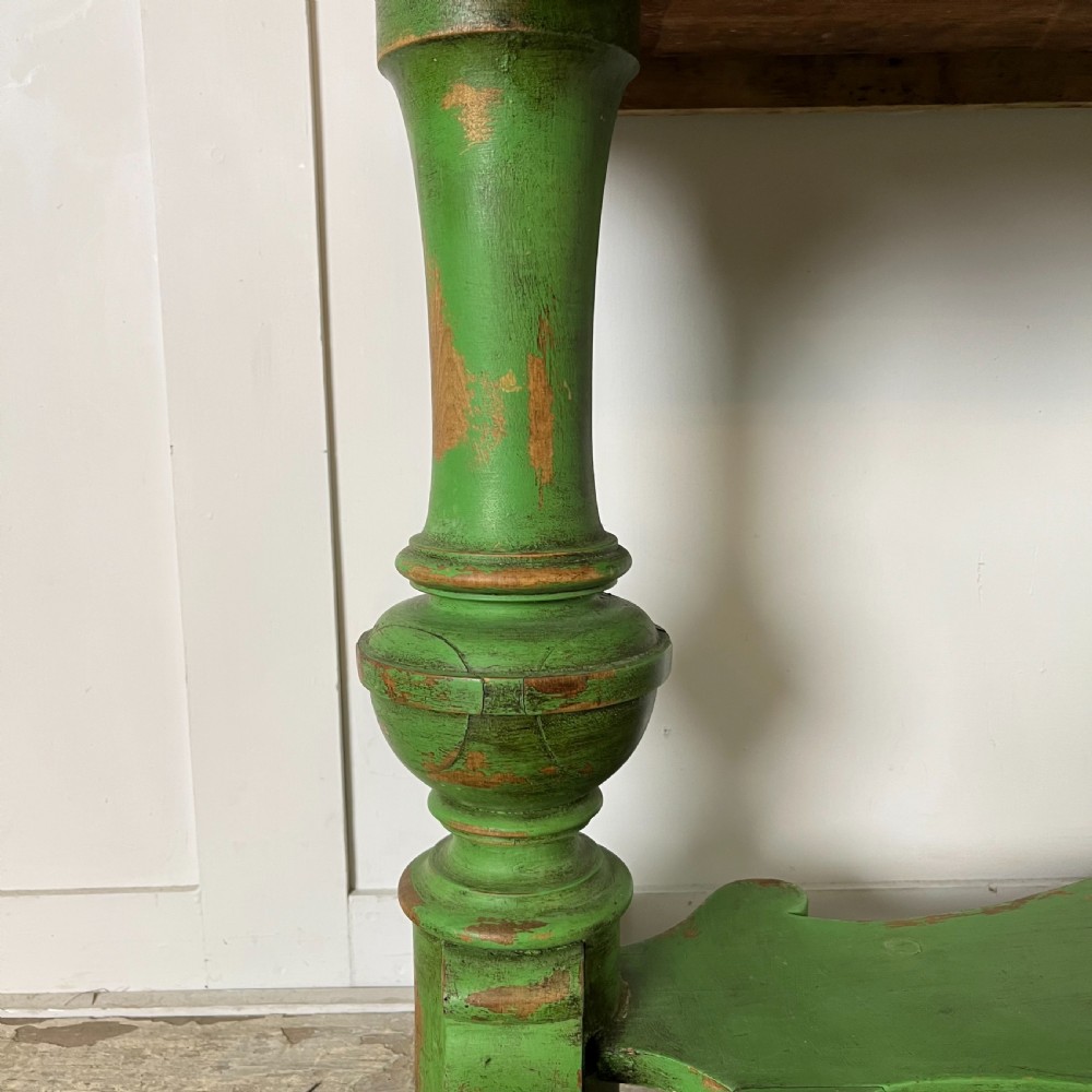 19th C. Pine Painted Washstand View VI