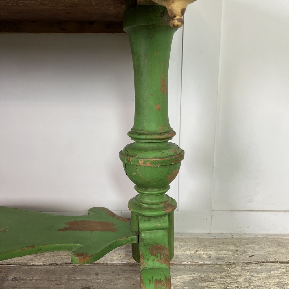19th C. Pine Painted Washstand View VII
