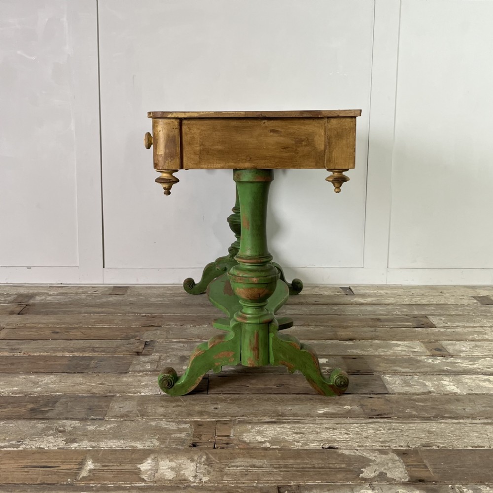 19th C. Pine Painted Washstand View IX