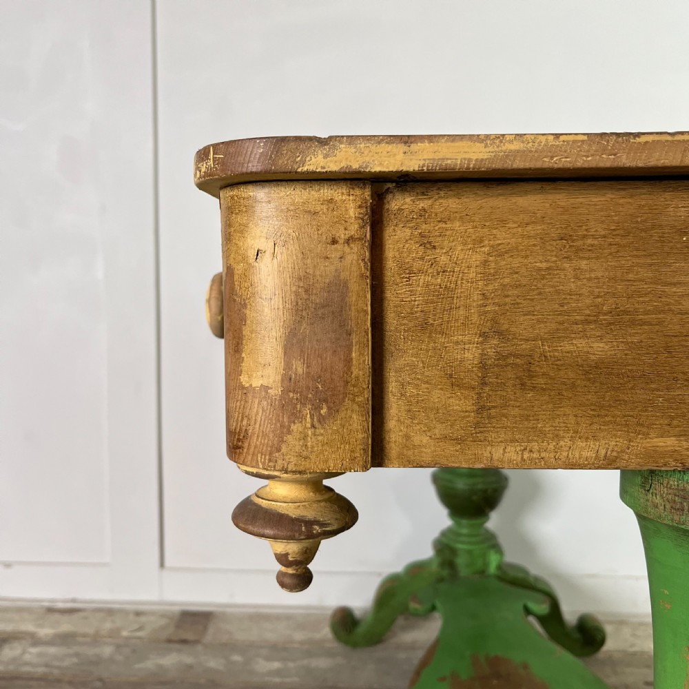 19th C. Pine Painted Washstand View XII