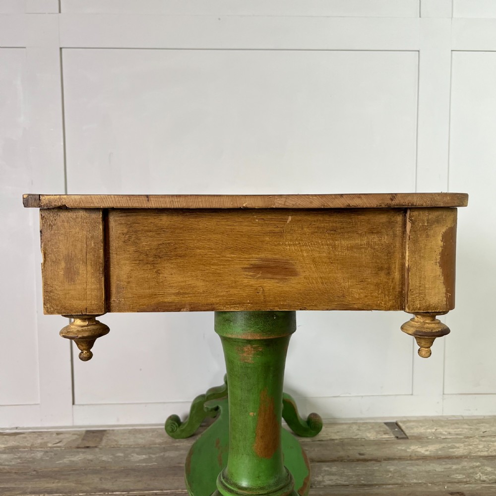 19th C. Pine Painted Washstand View XV