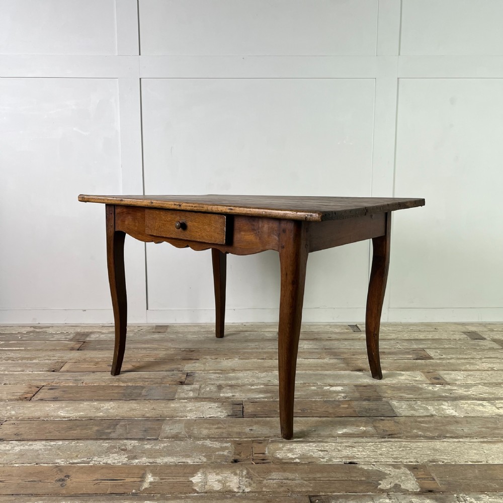 19th C> French Oak Side Table