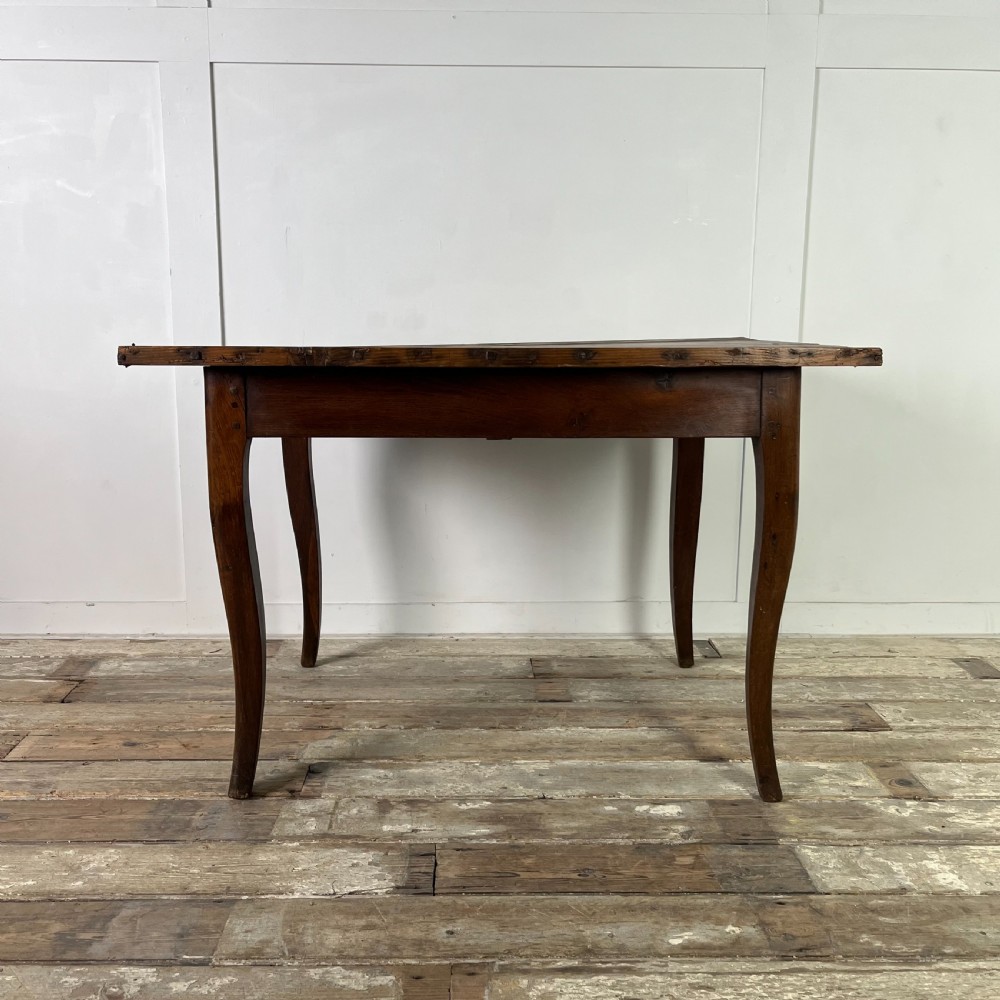 19th C> French Oak Side Table View XIV