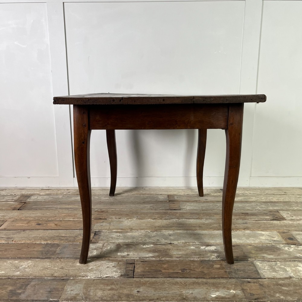 19th C> French Oak Side Table View XVI