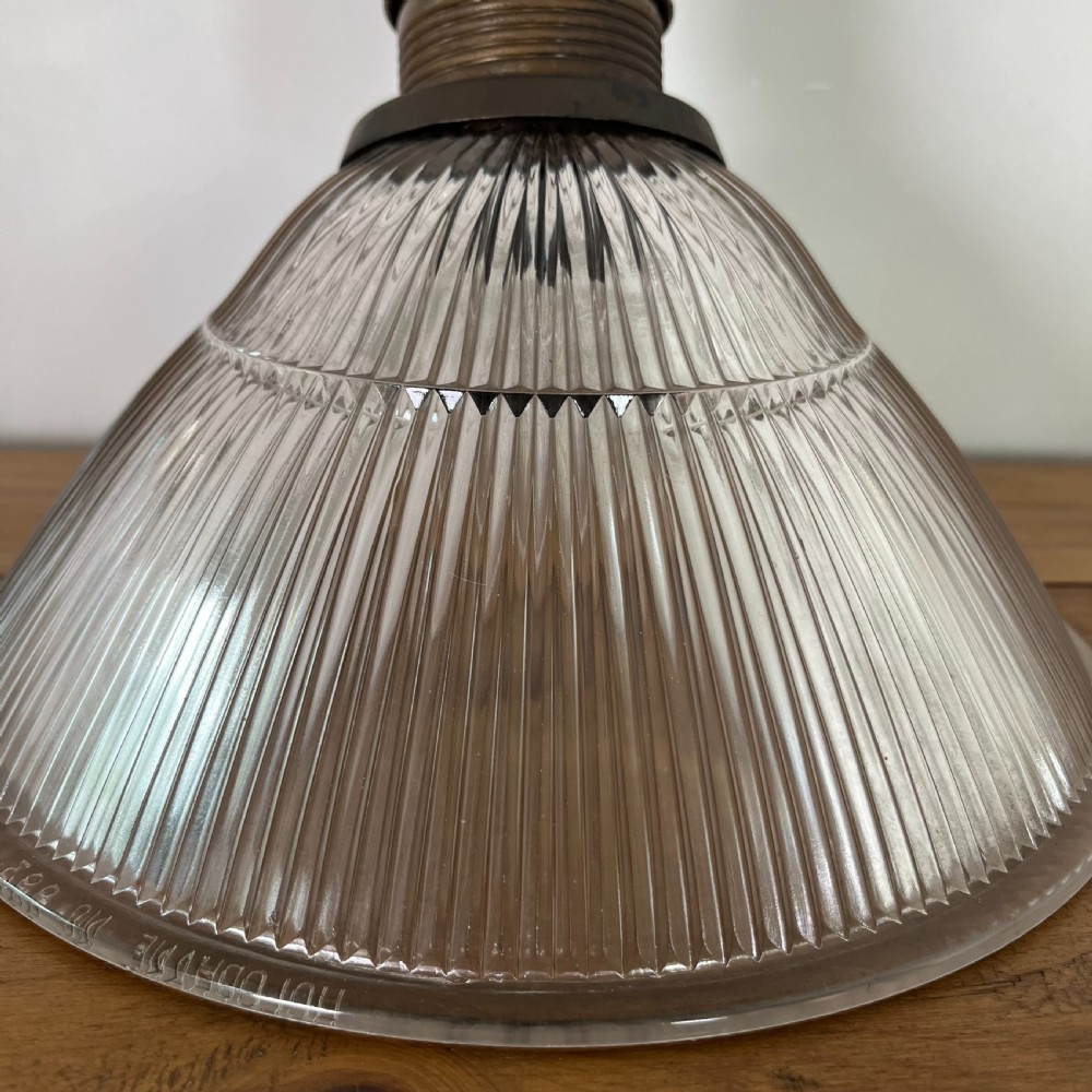 Set of 3 Original HOLOPHANE Angled Wall Lights View IV