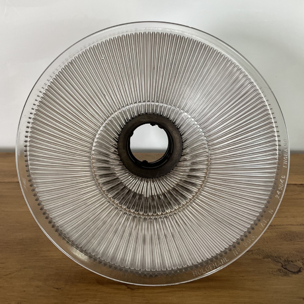 Set of 3 Original HOLOPHANE Angled Wall Lights View V