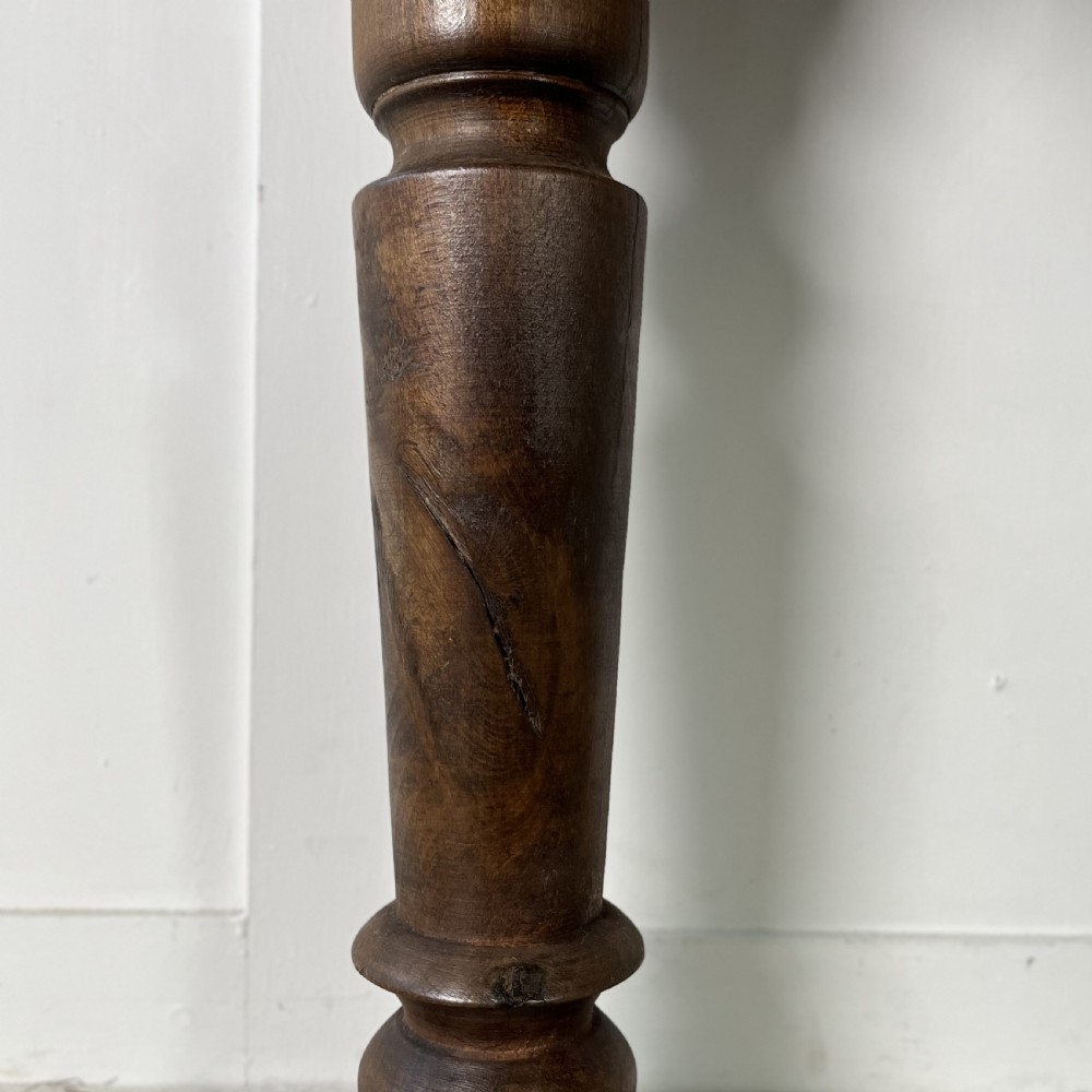 Victorian Poplar and Pine Kitchen Table View XIII