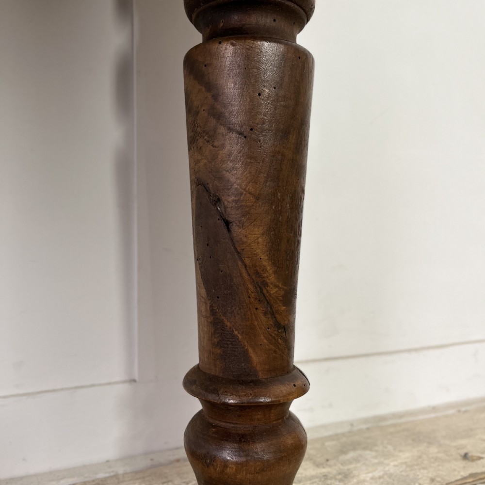 Victorian Poplar and Pine Kitchen Table View XIV