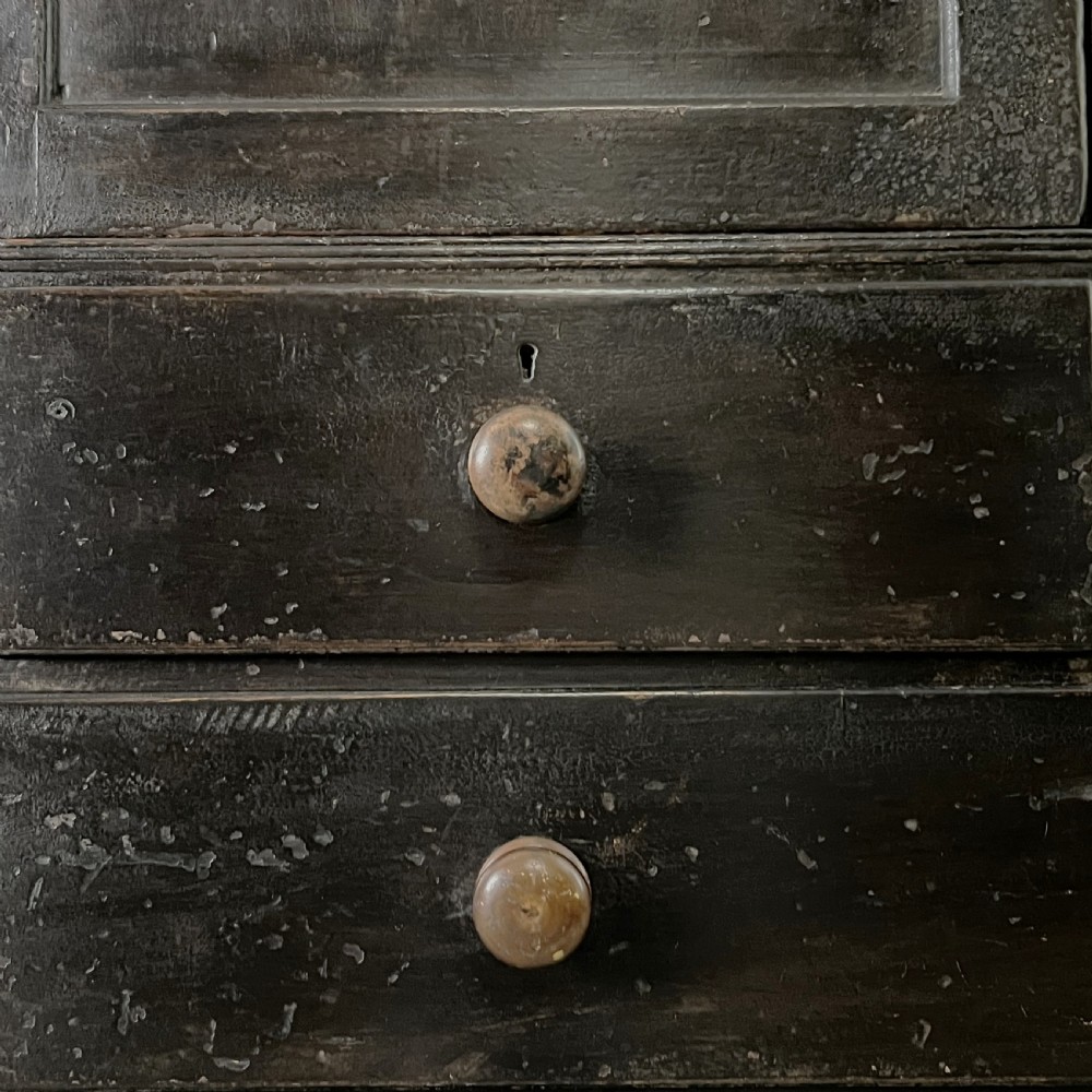 Georgian Painted Pine Housekeepers Cupboard View XI