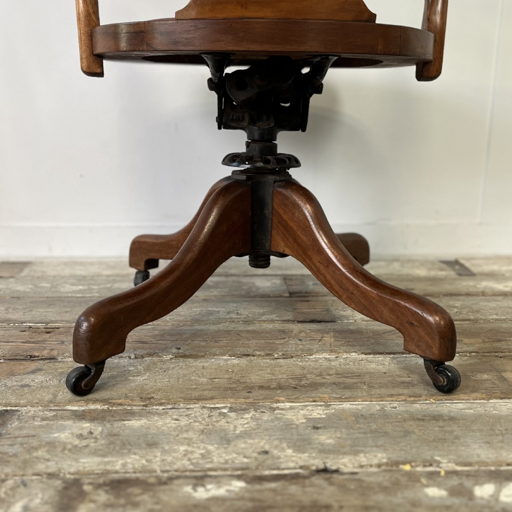 Victorian Swivel Tilting Office Chair View VI
