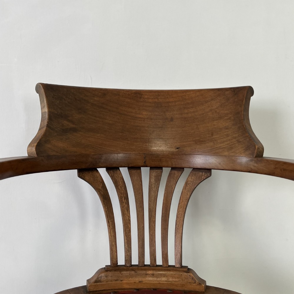 Victorian Swivel Tilting Office Chair View IX